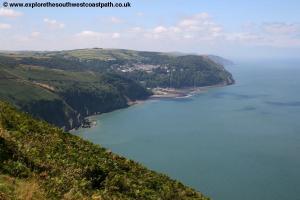 View back to Lynmouth