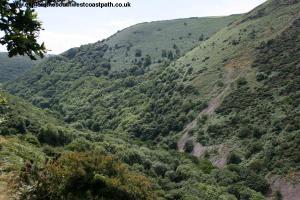 The valley at Heddon's Mouth