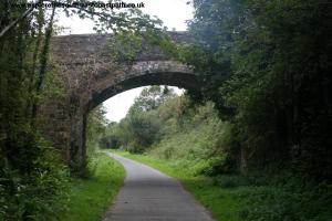 And old railway bridge