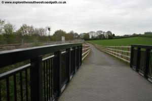The new cycle path
