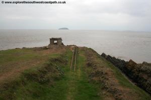 Steep Holm and Brean Down fort