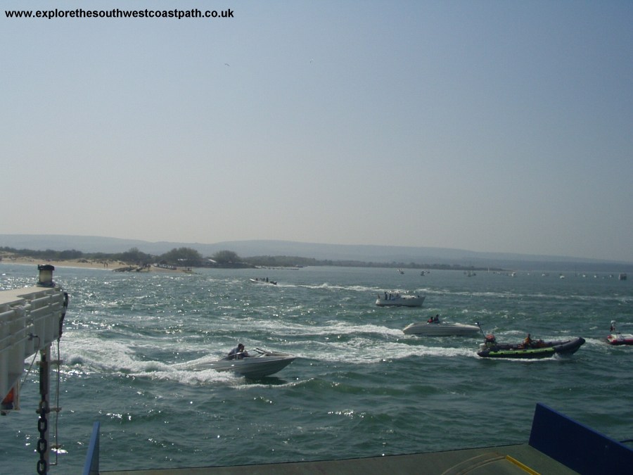 Busy Poole Harbour