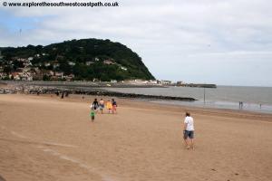 Minehead sea front