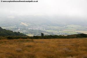 View to Porlock below