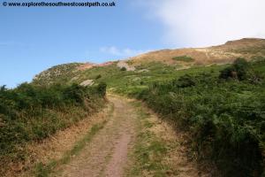 View back to Hurlstone Point