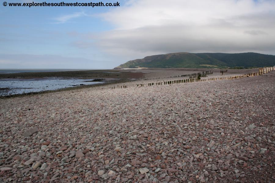 The beach at Porlock Weir