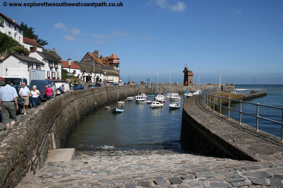 Lynmouth harbour