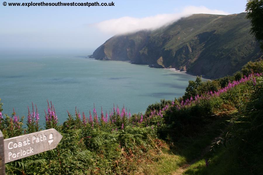 The coast path to Porlock