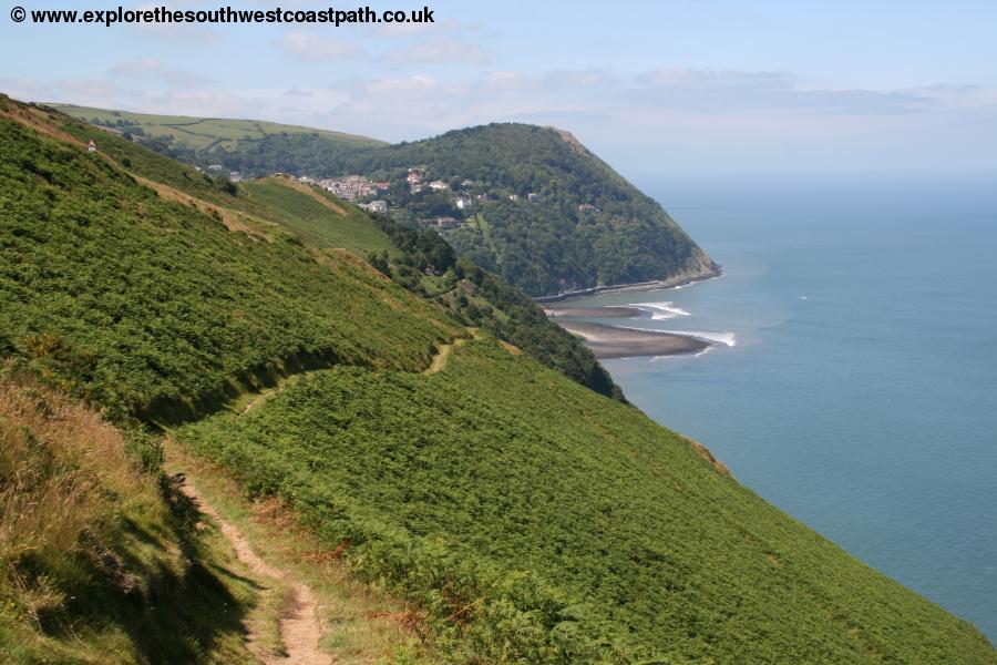 View back to Lynmouth