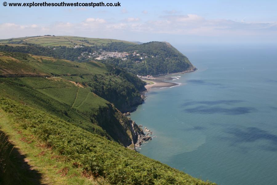 View back to Lynmouth