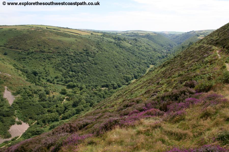 The valley at Heddon's Mouth