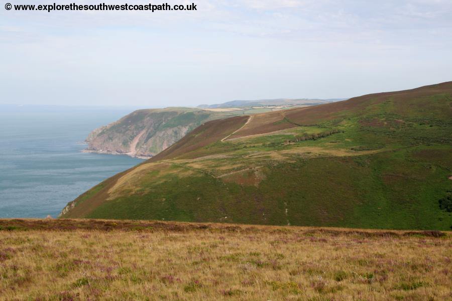 View near Great Hangman