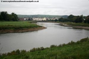 The River Taw in Barnstaple