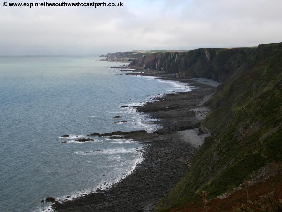 View back to Hartland
