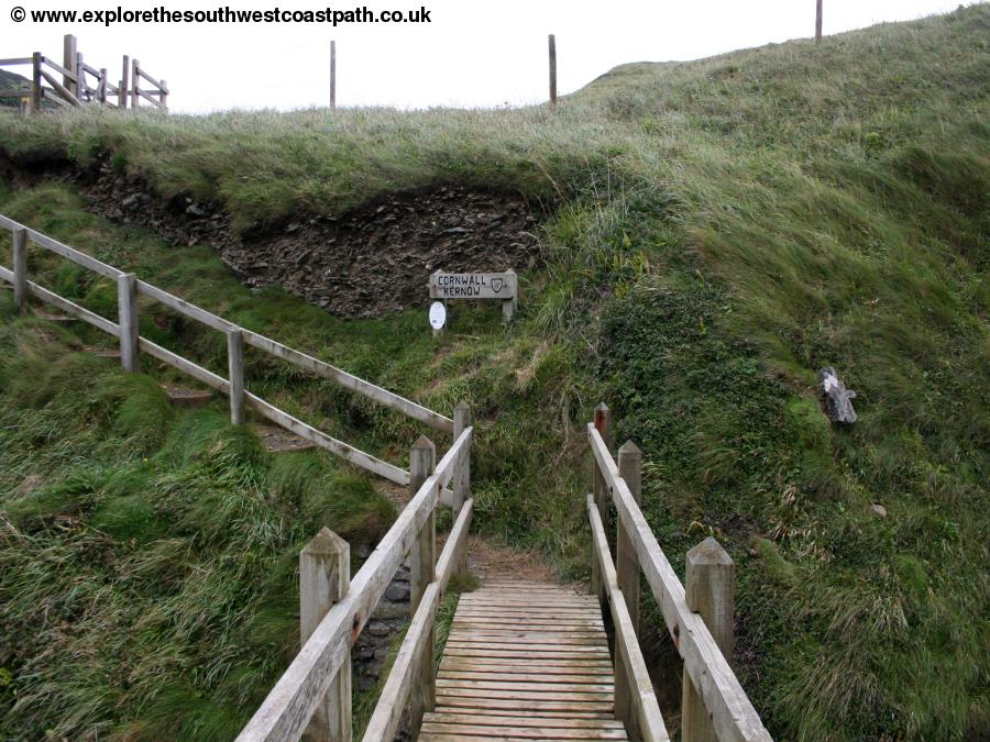 The Devon/Cornwall border