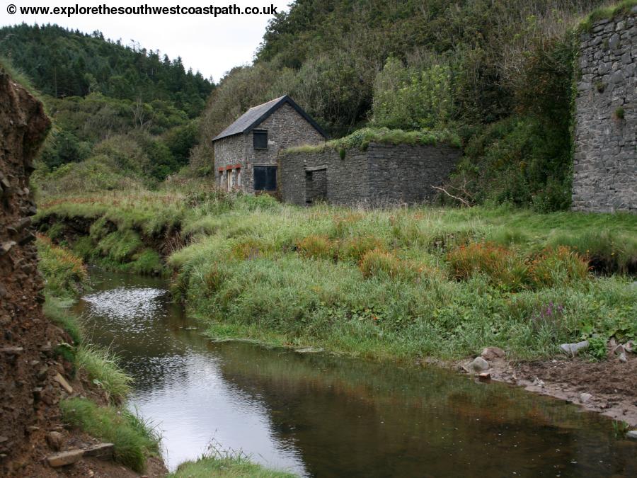 Old mill at Mouthmill Beach