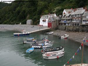 Clovelly harbour