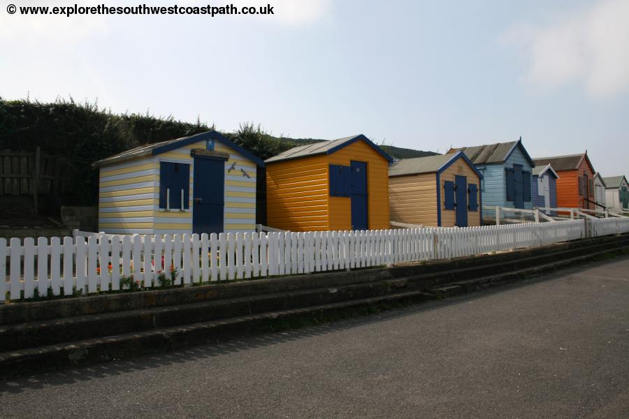 Beach huts at Westward Ho!