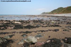 Peppercombe beach