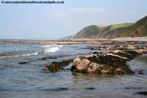 Peppercombe beach