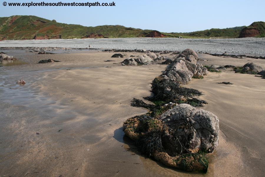 Peppercombe beach