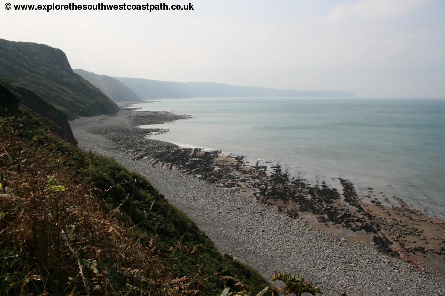 The Coast Path near Peppercombe