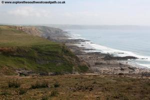 North of Widemouth Bay