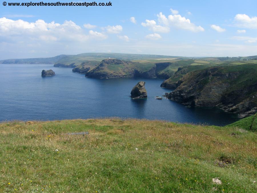 View to Travalga Cliff