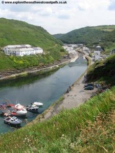 Entering Boscastle