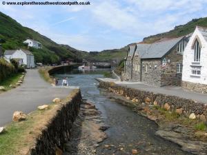 Boscastle harbour