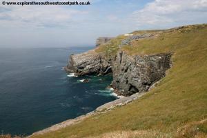 Approaching Tintagel