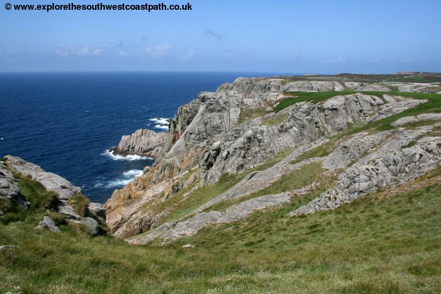 The west coast of the island