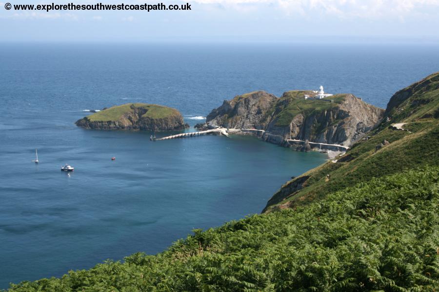 The south east corner of Lundy