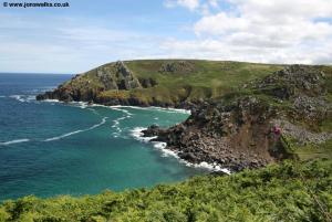 View back to Zennor Head