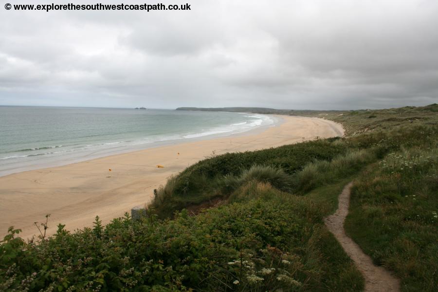 The beach at Hayle Towans