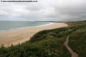 The beach at Hayle Towans