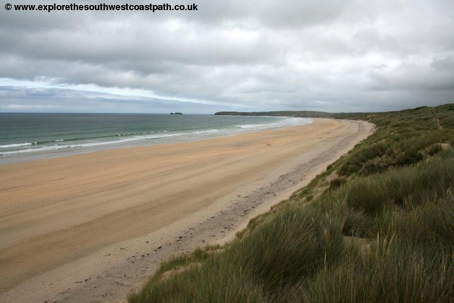 The beach at Hayle Towans