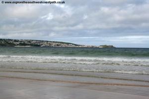 St Ives from Hayle Towans