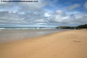 The beach at Gwithian