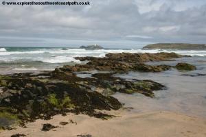 The beach at Gwithian