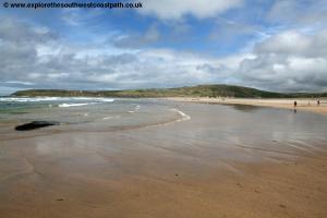 The beach at Gwithian