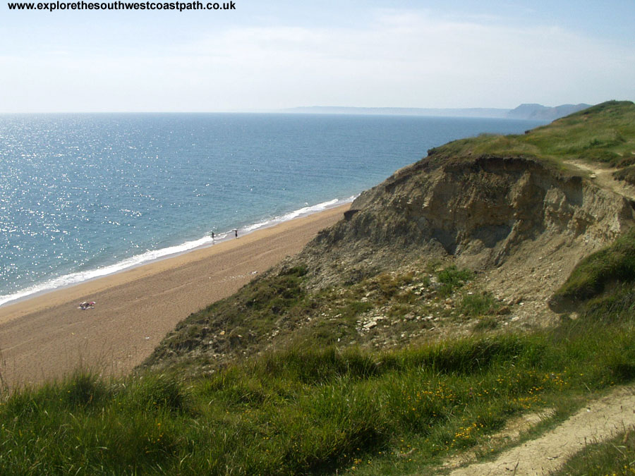 Erosion near Burton Bradstock