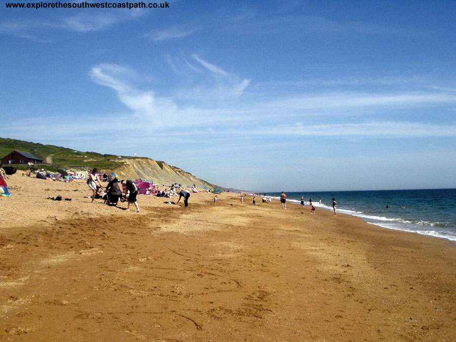 Burton Bradstock Beach, looking East