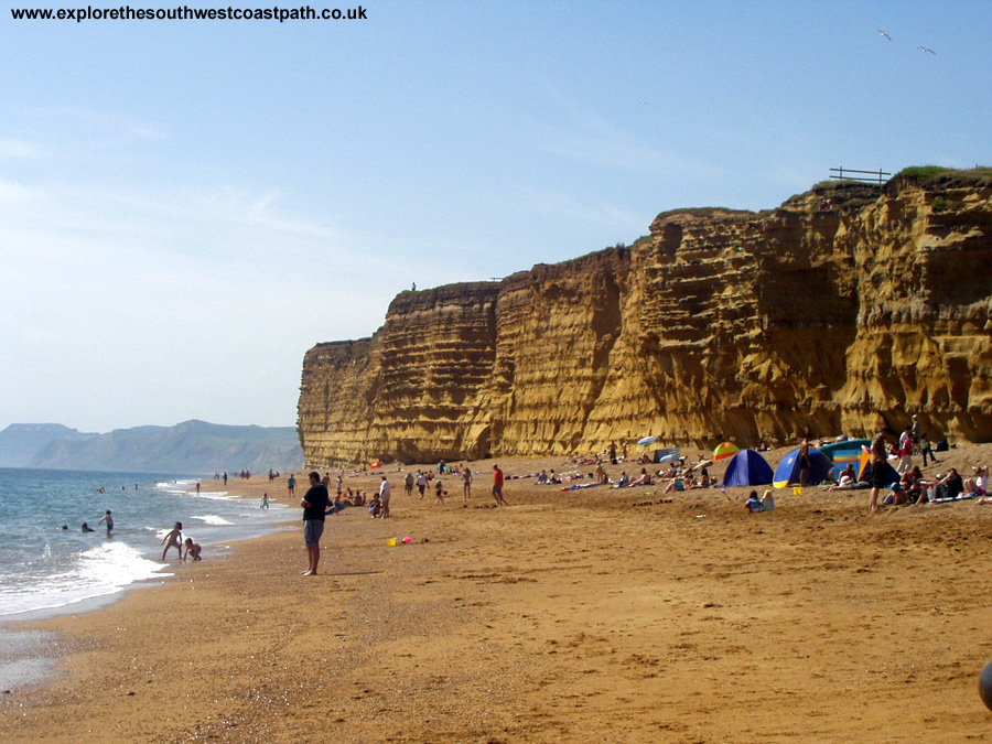 Burton Bradstock Beach, looking West