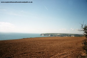 View back to Beer near the Undercliff.