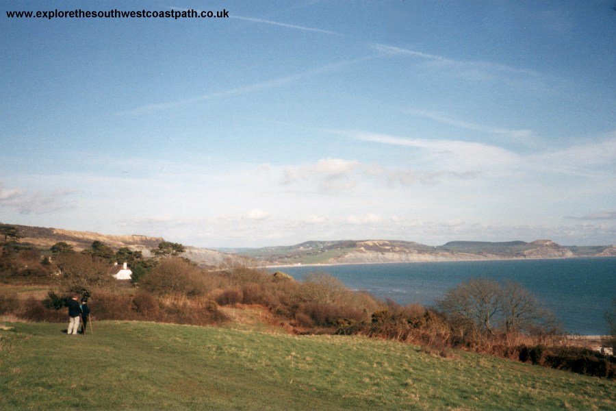 The end of the Undercliff Walk