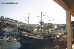 The Golden Hind replica in Brixham