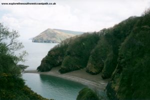 View of Little Hangman and Great Hangman from Briery Cave