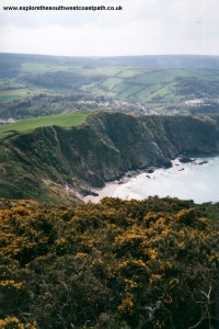 The coast near Little Hangman