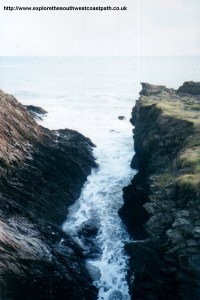 A rocky Gully